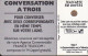 F281 - 07/1992 - CONVERSATION A TROIS " Femme " - 50 SC4  (diamètre Puce Au Dos Ø6) - 1992