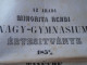 ZA464.1  Hungary  ARAD  - Az Aradi Minorita Rendi Nagy-Gymnasium Értesítvénye  1855/6 Tanévre   Romania - Diplômes & Bulletins Scolaires