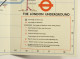 Delcampe - Petit Plan Dépliant, Métro De Londres 1979 - London Tube Diagram Of Lines, Underground, London Transport - Europe