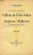 Une Amitié Exemplaire Villiers De L'Isle-Adam Et Stéphane Mallarmé D'après Des Documents Inédits - Dédicacé Par L'auteur - Livres Dédicacés