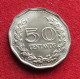 Colombia 50 Centavos 1970 KM# 244.1 *VT Colombie - Colombia