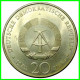 GERMANY DDR-REPUBLICA DEMOCRATICA DE ALEMANIA AÑO 1972  MONEDA DE 20.00-DM KM-33 ( FRIEDRICH VON SCHILLER, POETA ) - 20 Marchi