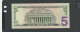 USA - Billet 5 Dollar 2013 NEUF/UNC P.539 § MC - Billetes De La Reserva Federal (1928-...)