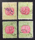 1925 - Australia - Postage Due Stamp - 1D,2D,6D,1/2D - Used - Portomarken