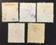 1932 /38 - Australia - Postage Due Stamp - 1D,2D,1/2D,4D,1/ - Used - Postage Due