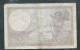 FRANCE BILLET CINQ FRANCS VIOLET 28/11/1940  - 040 Y.66547  Laura 12904 - 5 F 1917-1940 ''Violet''