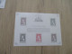Delcampe - Patrimoine De France 2022 : 10 Feuillets Neufs **  - Enveloppe Complète - - Souvenir Blocks & Sheetlets