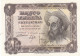 CRBS0889 BILLETE ESPAÑA 1 PESETA 1953 SIN SERIE EBC - 1-2 Peseten