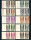 LIBYA 1949 IMPERFORATED Ghadames 10v (border Pairs MNH) *** BANK TRANSFER ONLY *** - Unused Stamps