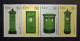 Ireland - Irelande - Eire - 1998 - Y&T N° 1097 / 1100 - (4 Val.) Post Box - Boites Aux Lettres - MNH - Postfris - Neufs