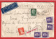 Letera Recommandée, Censure, Prigionera Di Guerra CIR, Cagliari - Genève 2.IX.1941 - Storia Postale (Posta Aerea)