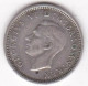 Grande Bretagne. 3 Pence 1937 . George VI, En Argent , KM# 848 - F. 3 Pence