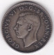 Grande Bretagne. Two Shillings 1941. George VI, En Argent, KM# 855 - J. 1 Florin / 2 Schillings