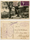 Brazil 1933 Postcard João Pessoa - Um Aspecto Do Parque Arr. Camara; 25r. Industry & 20r. Map Stamps - João Pessoa