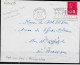 Curiosité Flamme Secap O= De 33 Bordeaux 28-1 1971 Marques De Recherche Au Dos - Briefe U. Dokumente