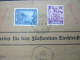 LICHTENSTEIN , Päckchenadresse Als Drucksache  1944  Nach England , Front Only - Covers & Documents