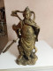 Statuette XIXème Art Asiatique  Hauteur 26 Cm En Bronze - Bronzes