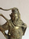 Delcampe - Statuette XIXème Art Asiatique  Hauteur 26 Cm En Bronze - Bronces