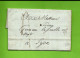 LAC  1805  Nisme Nimes  Marque Postale « 29 NISMES »  Pour Lyon Germain Lasausse Négociants V. SCANS - 1701-1800: Precursors XVIII