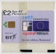 BT PHONECARD : 1997 EUROPEAN YEAR AGAINST RACISM : £2 - BT Promociónales