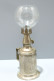 -ANCIENNE LAMPE PIGEON A ESSENCE CLAMFOR COMPLETE Avec Son VERRE & Sa Mèche    E - Lighting & Lampshades