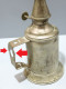 Delcampe - -ANCIENNE LAMPE PIGEON A ESSENCE CLAMFOR COMPLETE Avec Son VERRE & Sa Mèche    E - Leuchten & Kronleuchter