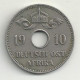 AFRIQUE De L'EST (ex Colonie Allemande) - 10 Heller - 1910 - TB/TTB - German East Africa
