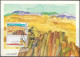 Israel 1988 Maximum Card Ramon Nature Reserve In The Negev Equus [ILT1117] - Cartes-maximum