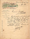 ENTETE ART NOUVEAU 1907 RENNES Ille Et Vilaine Ch. Andrieux Hervé Chemiserie Maison Fondée En 1867 > Alfortville V.SCANS - 1900 – 1949