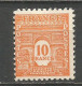 FRANCIA YVERT NUM. 629 * NUEVO CON FIJASELLOS - 1944-45 Arc De Triomphe