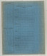 Protége Cahier Edson, Parc De St Maur, Unis France, Bleu, Tables, Carte De France, 4 Scans, Frais Fr 1.95 E - Schutzumschläge