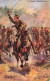 PEINTURES & TABLEAUX -First Royal Dragoons - Chargé - Animé - Colorisé - Carte Postale Ancienne - Pintura & Cuadros