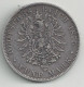 ALLEMAGNE - SAXE - 5 Marks - 1875 E - Argent - TB/TTB - 2, 3 & 5 Mark Plata