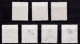 SE706B – SUEDE – SWEDEN – 1877-86 – NUMERAL VALUES FULL SET – SG # D27-37 USED 90 € - Impuestos