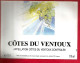 Etiquette De Vin Côtes Du Ventoux 12 % Vol. - Lot De 4 Documents - Caves Saint Arnould Saint Omer - Côtes Du Ventoux