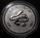 Australia - 1 Dollar 2001 - Anno Del Serpente - KM# 536 - Silver Bullions