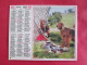 Delcampe - LOT 11 CALENDRIERS ALMANACHS  De 1983 à 2007 LAVIGNE OBERTHUR Sur La  CHASSE Et La  PÊCHE - Grand Format : 1981-90