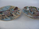 Delcampe - Beautiful Set Of Two Plates Of China Porcelain #2130 - Altri & Non Classificati