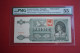 Banknotes Czechoslovakia  500 Korun 1945 PMG 55 Pick#54s SPECIMEN Adhesive Stamp On Slovakian - Czechoslovakia