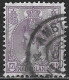 Gebroken Straal Rechts Van De Kroon In 1899 Koningin Wilhelmina 17½ Cent Violet  NVPH 66 - Varietà & Curiosità