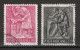 Vatican 1966 : Timbres Yvert & Tellier N° 441 - 442 - 443 - 444 - 445 - 446 - 447 - 449 Et 450 Oblitérés. - Oblitérés