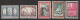 Vatican 1966 : Timbres Yvert & Tellier N° 451 - 452 - 453 - 454 - 455 - 456 - 457 - 458 - 459 - 460 - 461 - 462 -....... - Oblitérés