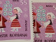 Stamps Errors Romania 1969 # Mi 2811 Traditional Romanian Dance Sorcova,,with Pattern On Background And Without Pattern, - Abarten Und Kuriositäten