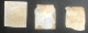 1840 GB 3 Penny Blacks Used With Faults And Maltese Cross Pmk. See Photos Offers Also Invited - Usados