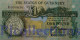 GUERNSEY 1 POUND 1991 PICK 52b UNC LOW SERIAL NUMBER "R000830" - Guernsey