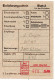 60456 - DDR - 1989 - 40Pfg Luftpost MiF A R-EilBf SoStpl OBERHOF - SCHLITTENHUNDERENNEN ... -> Luebben, M EL-Schein - Other & Unclassified