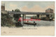 TAMINES (Sambreville) Le Pont De Sambre CPA RARE Animee Colorisee Namen Namur Province Peniche Barge Binnenschip - Sambreville