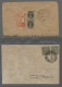 Cover India: 1854-1948, Small Selection Of 7 Covers Incl One Front Only. Includes 1854 - 1854 Compañia Británica De Las Indias