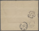 Cover Ethiopia: 1905, A Letter To CHINA. 40 (c.) On 2 G Dark Brown And 80 (c.) Lilac B - Ethiopië