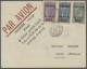 Cover French Niger: 1926, First Experimental Flight Zinder To Dakar, Senegal, Combined - Covers & Documents